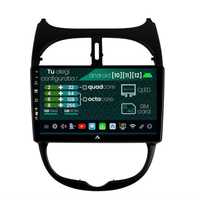 Navigatie Autodrop Peugeot 206, Android, Bluetooth, Internet, GPS, CJ