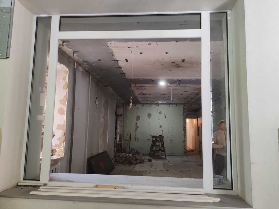 Окно пластиковое 174х202