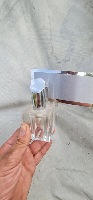 Полилей  40W крушки G9 Хром и неръждавейка