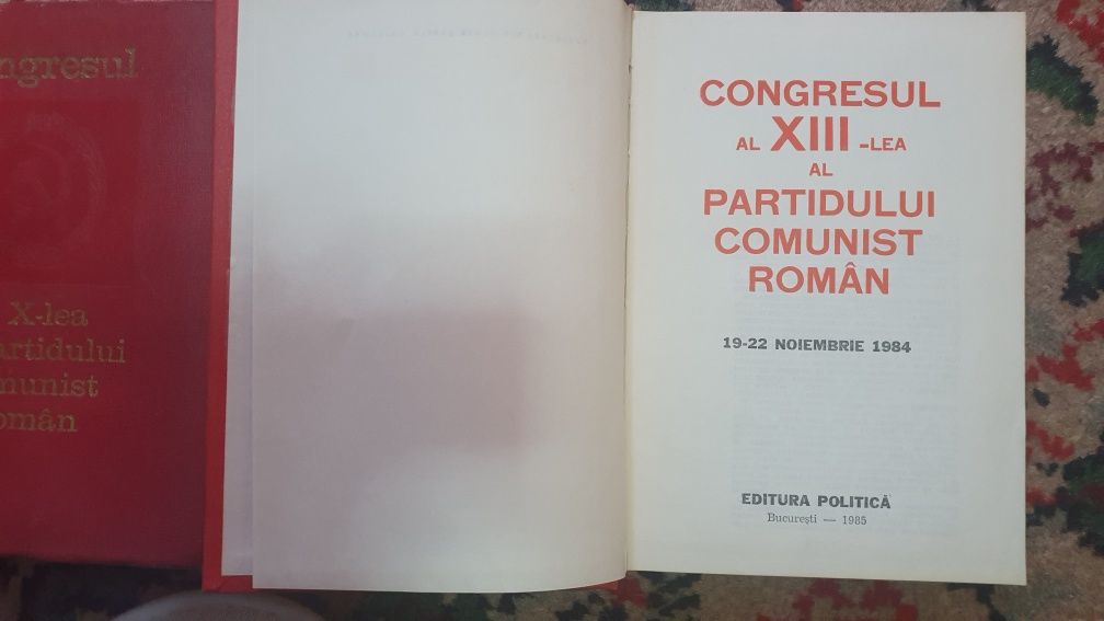 Congresul PCR de pe vremea lui Ceaușescu