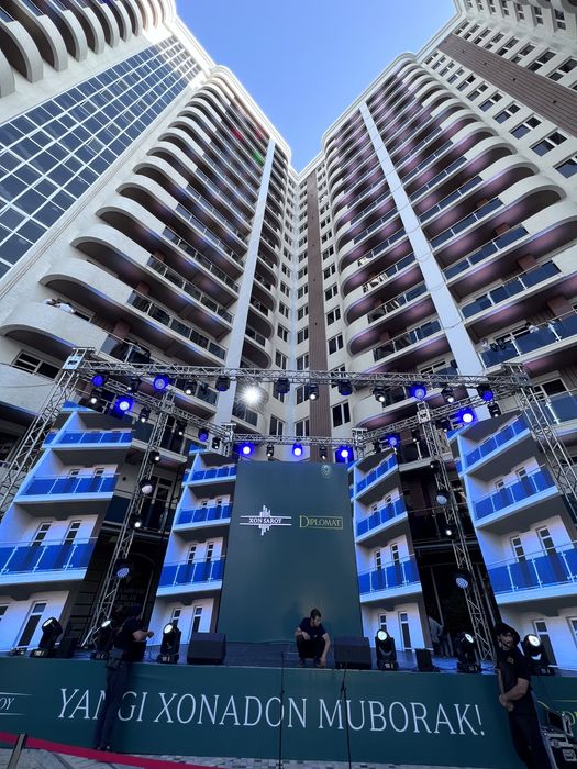 Podium svet ferma elevator ekran