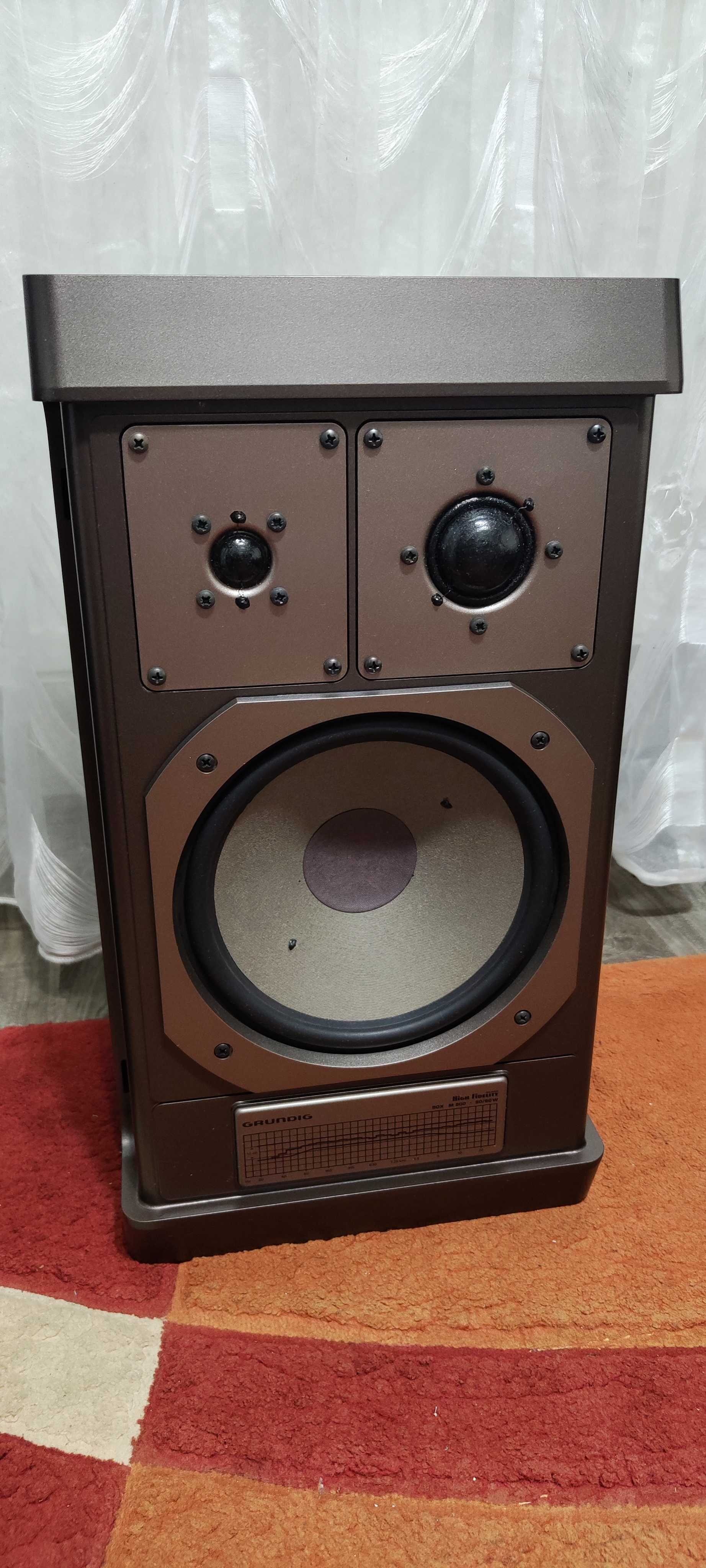 Boxe de Raft Grundig M 800 Boxe Audio de Camera Difuzoare Retro