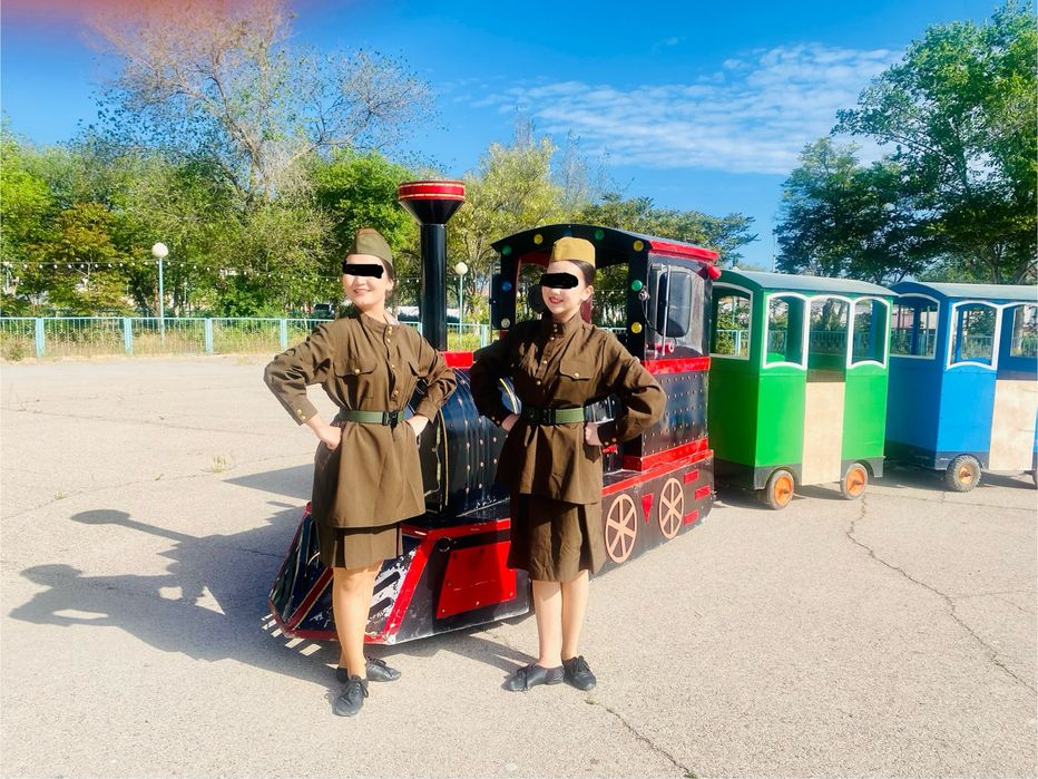 Продаю готовый бизнес Поезд паровоз Батут рикша велосипед