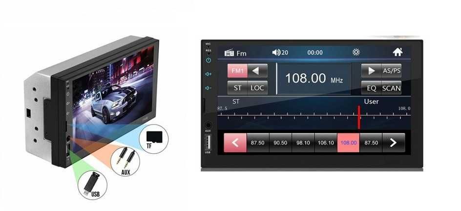 Мултимедия MP5 с двоен дин   А237