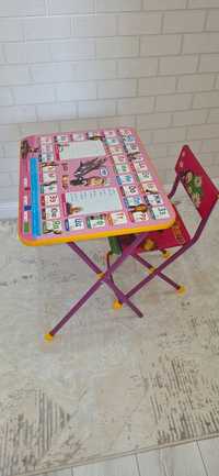 Продаётся детский стол со стульчиком
