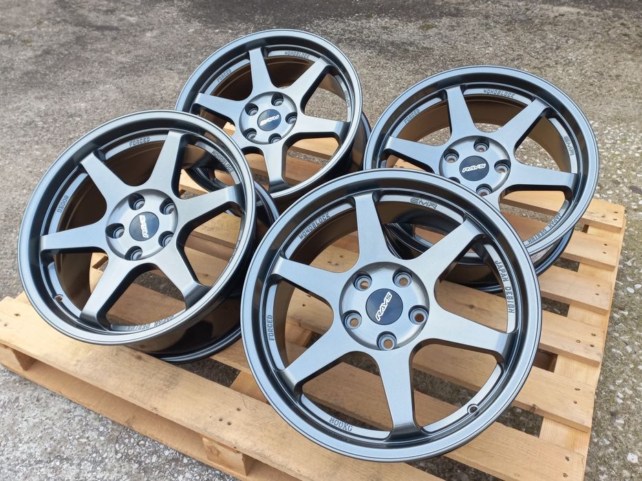 17 5х114.3 Rays T37 Gunmetal Volk Racing Forced Japan Bronz Matt 7.5j