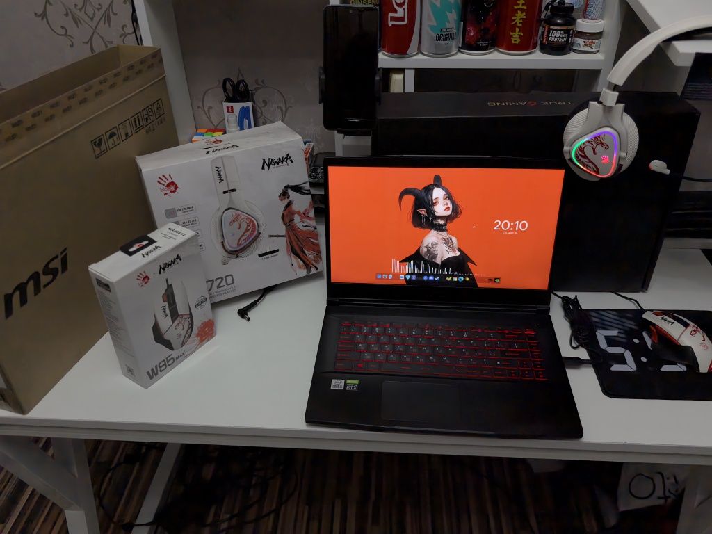 Игровой ноутбук MSI GF65 Thin 10UE — RTX 3060 / i5 10-го поколения