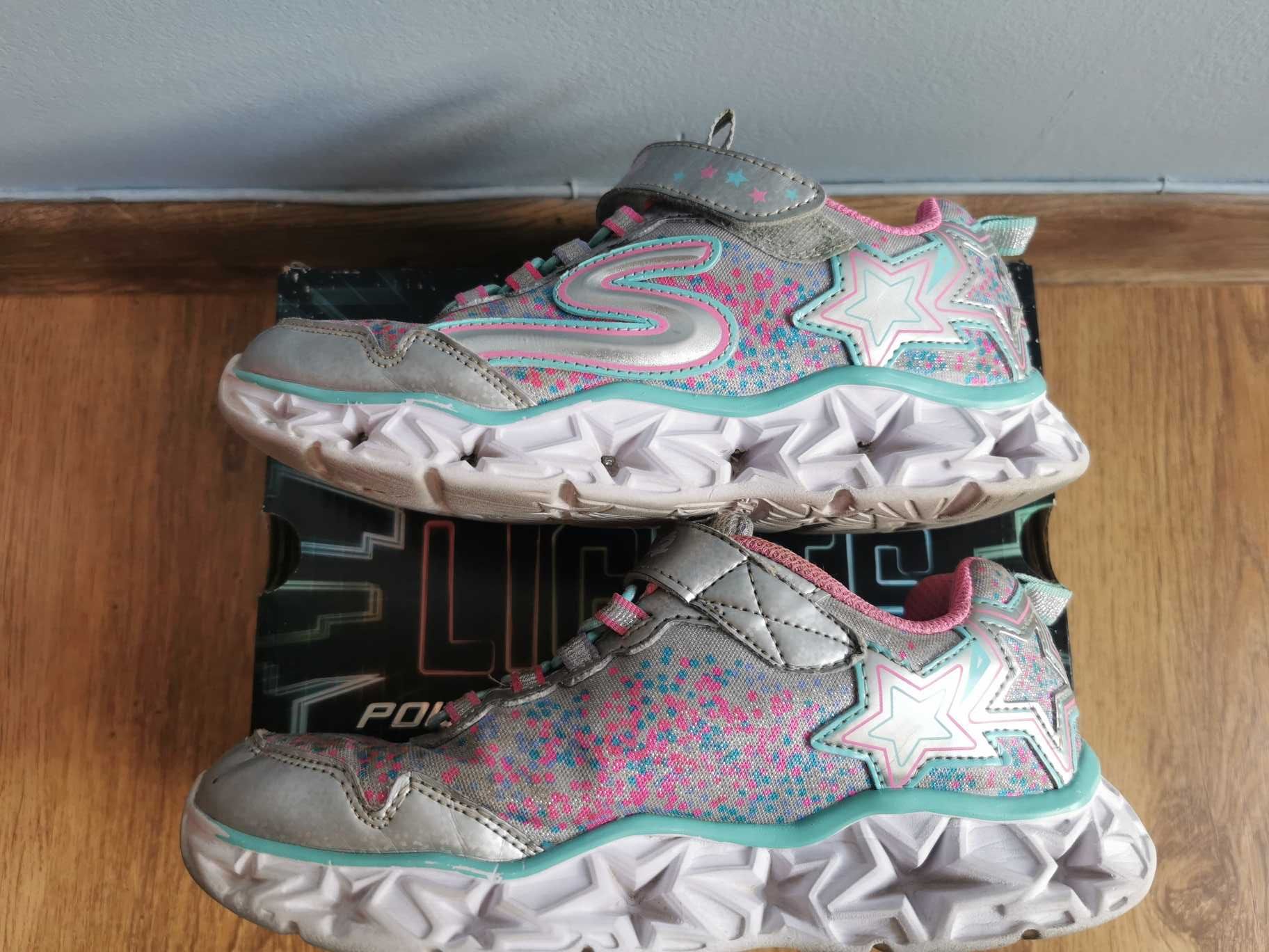 Маратонки Skechers Galaxy Lights #33.5, за момиче