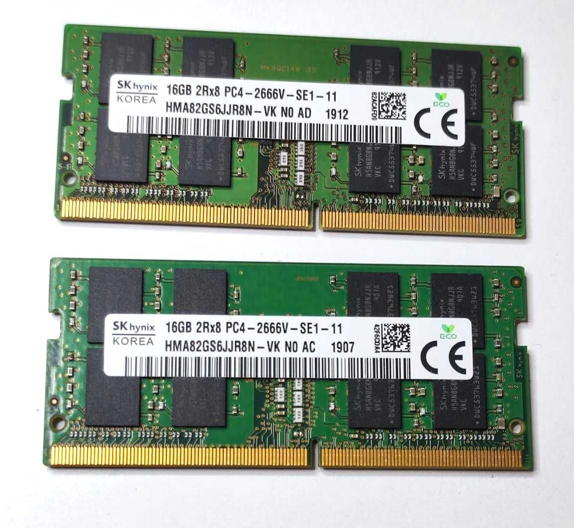 Memorie Laptop DDR4 2666 SkHynix 2 x 16Gb Kit 32Gb Dual Channel