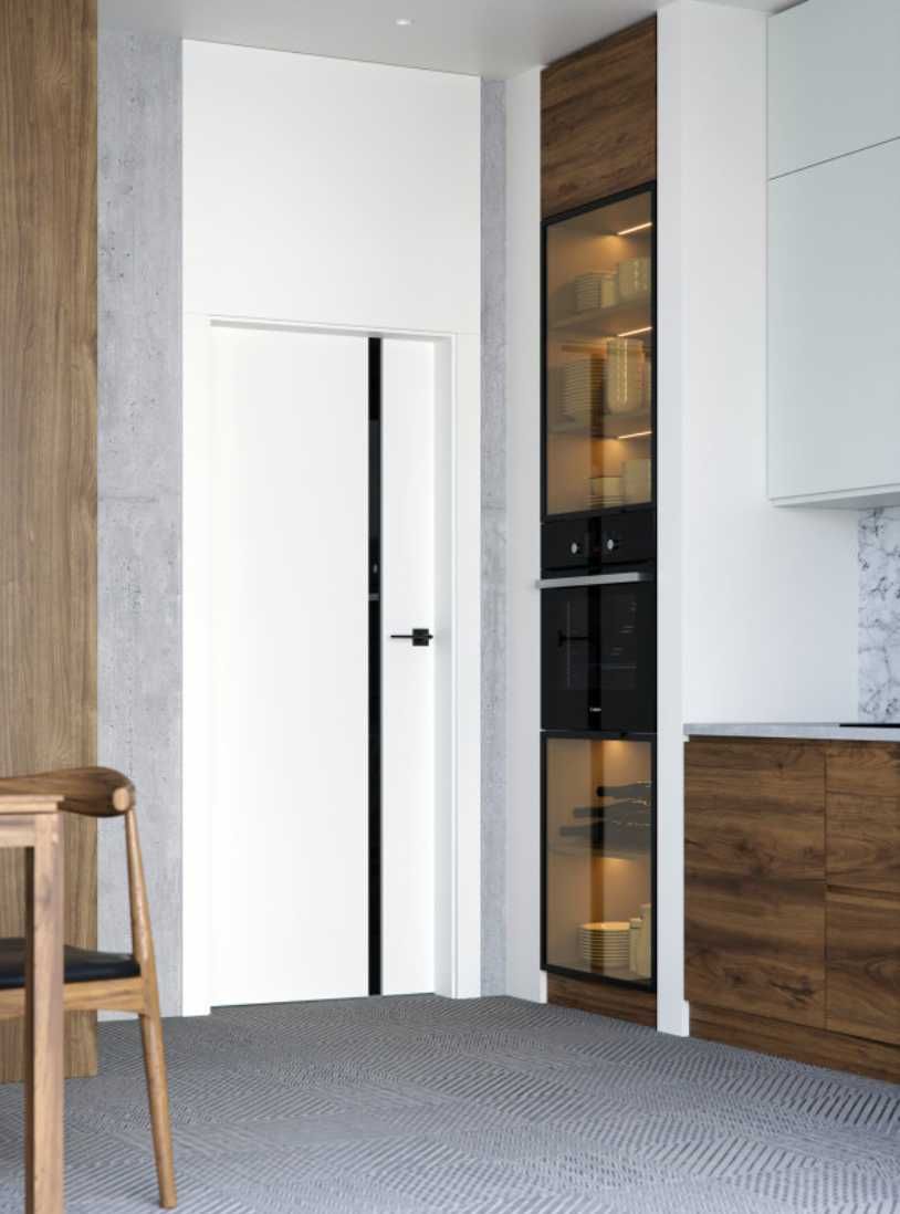 Интериорна врата PORTA-70 см / Нова/ цвят бял