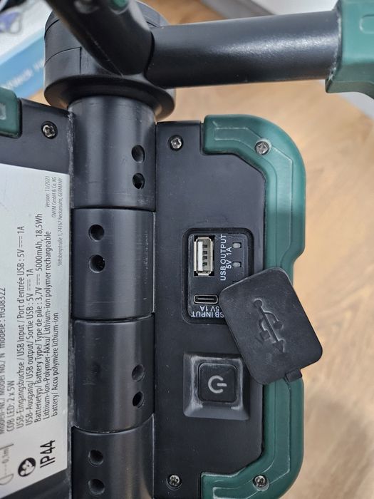 Lumina proiector parkside reglabil 5v baza cu magnet