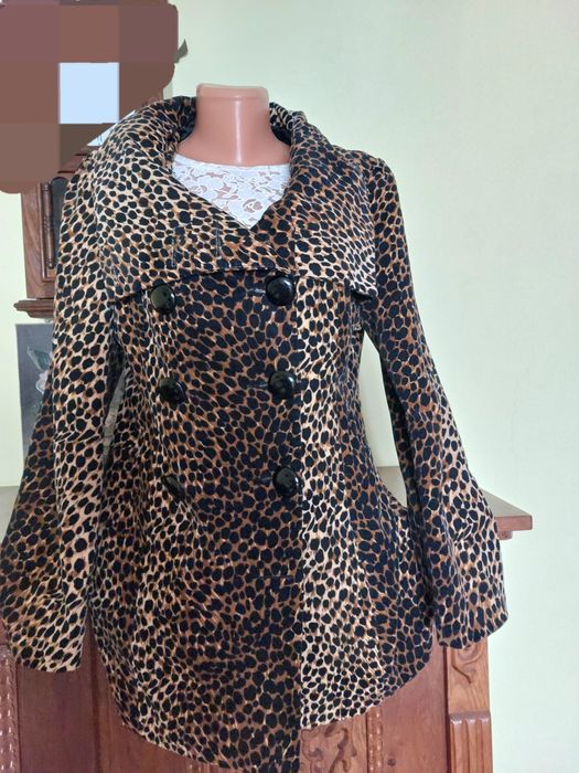 Jacheta luxoasa animal print, eleganta si moderna, plus cadou surpriza