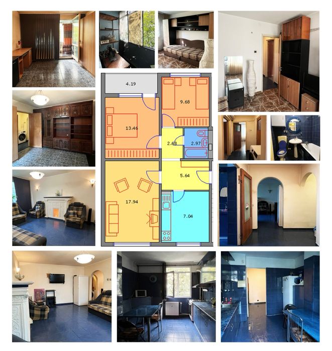 Apartament 3 camere, confort 1, Berceni Brancoveanu