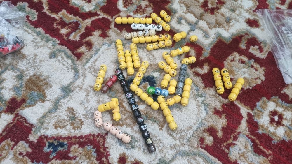 Lot piese mini figurine lego