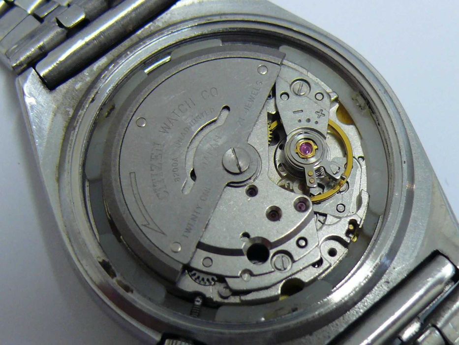 Автоматичен CITIZEN Мъжки ръчен часовник, работещ с Ден/Дата