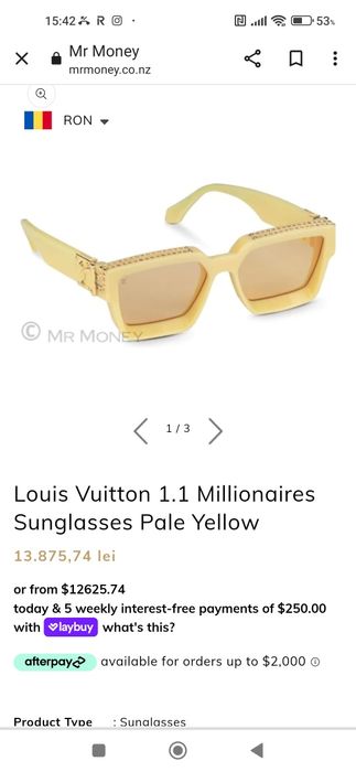 Ochelari soare Louis  Vuitton originali !