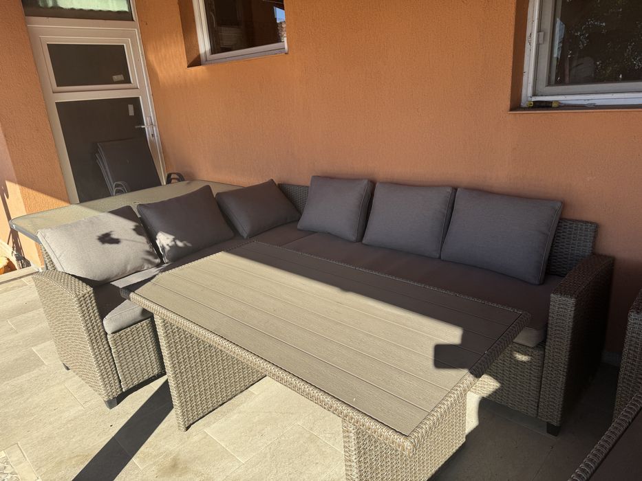 Set terasa coltar masa fotoliu JYSK