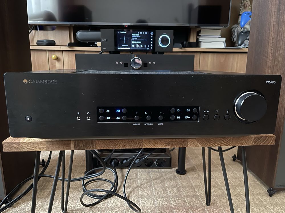 Cambridge cxa80 + 2 boxe monitor audio bronze c200