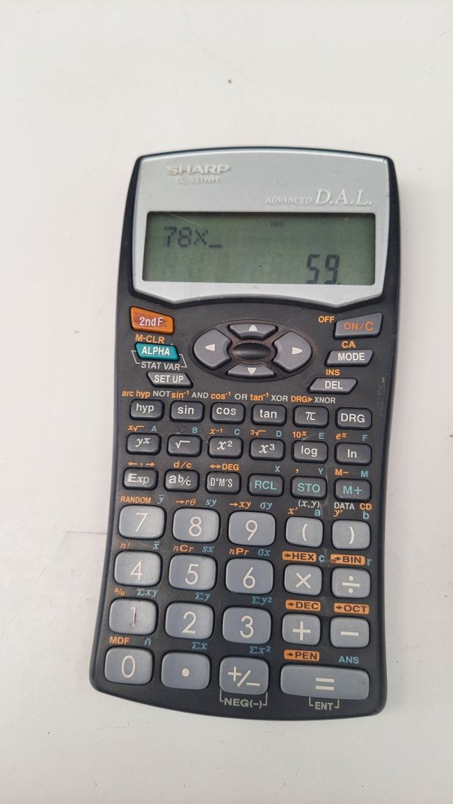 Calculator stiintific marca Casio și Sharp originale