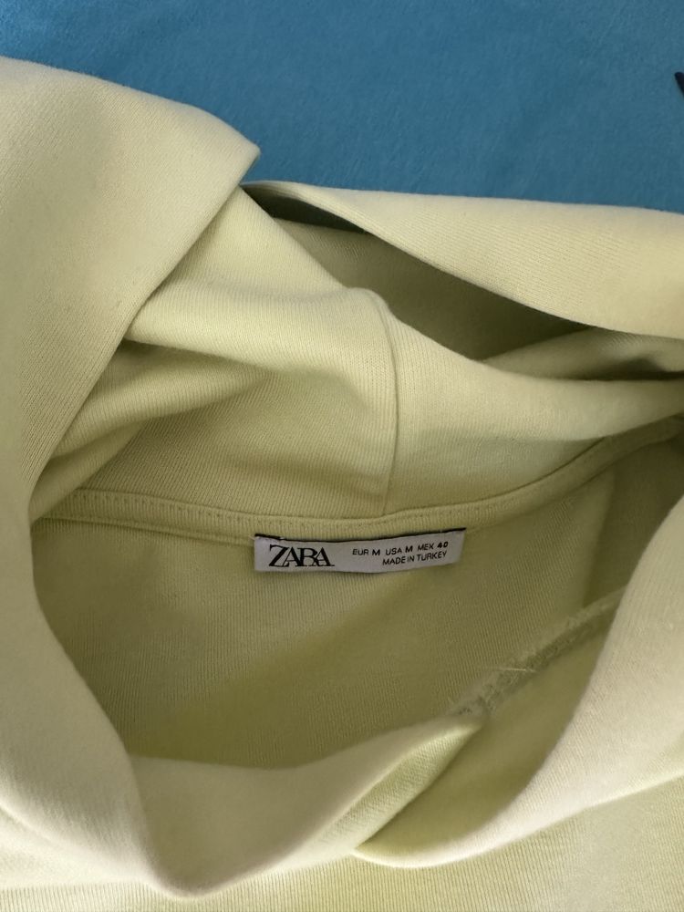 Tricou zara verde lime