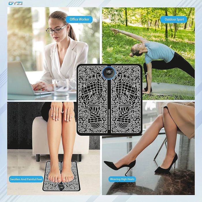 EMS масажор за стъпала – електростимулация за болка, релаксация