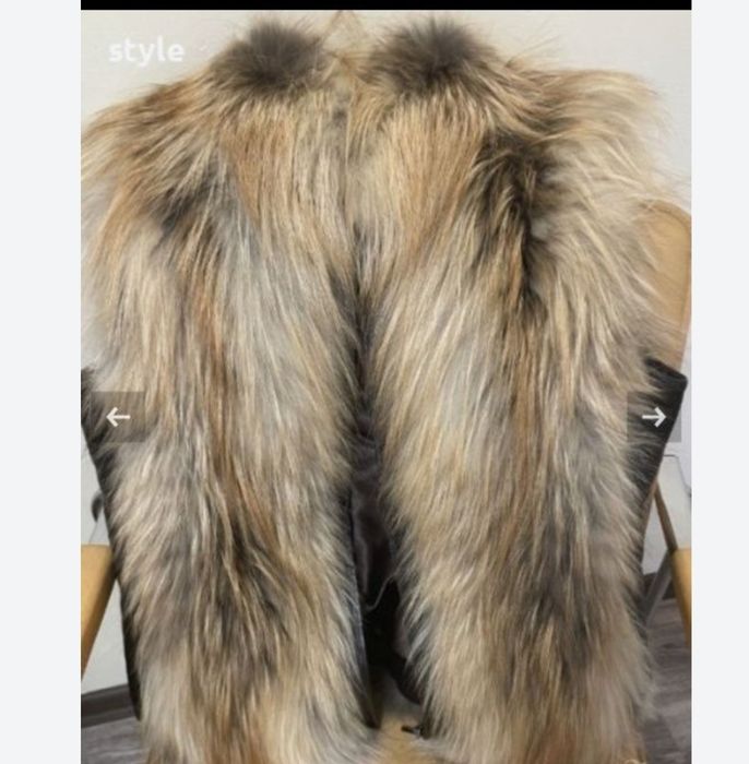 Dsquared2 елек косъм кожа Unisex