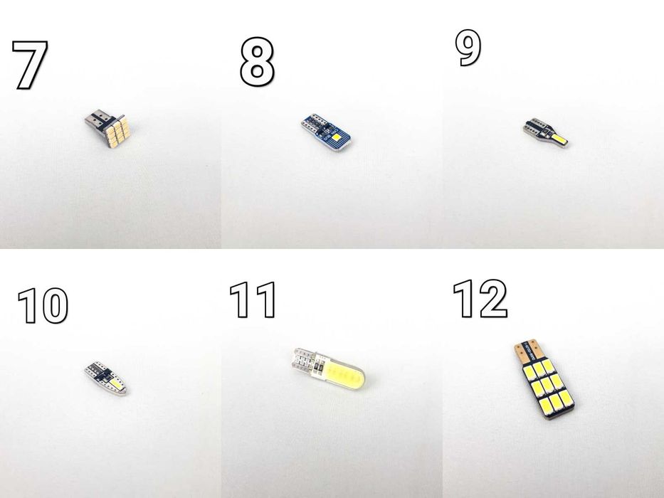 Bec Led-Pozitie-Numar-Plafoniera-Semnalizare-Marsarier-T10-C5W-T5-BA9S