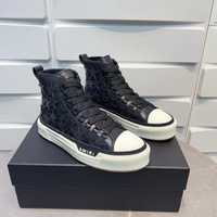 Sneakers AMIRI, High Top Stars Print, Black