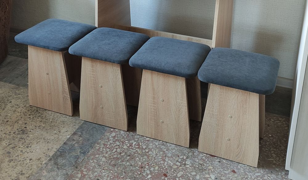 Табуретки новые комплект 4шт