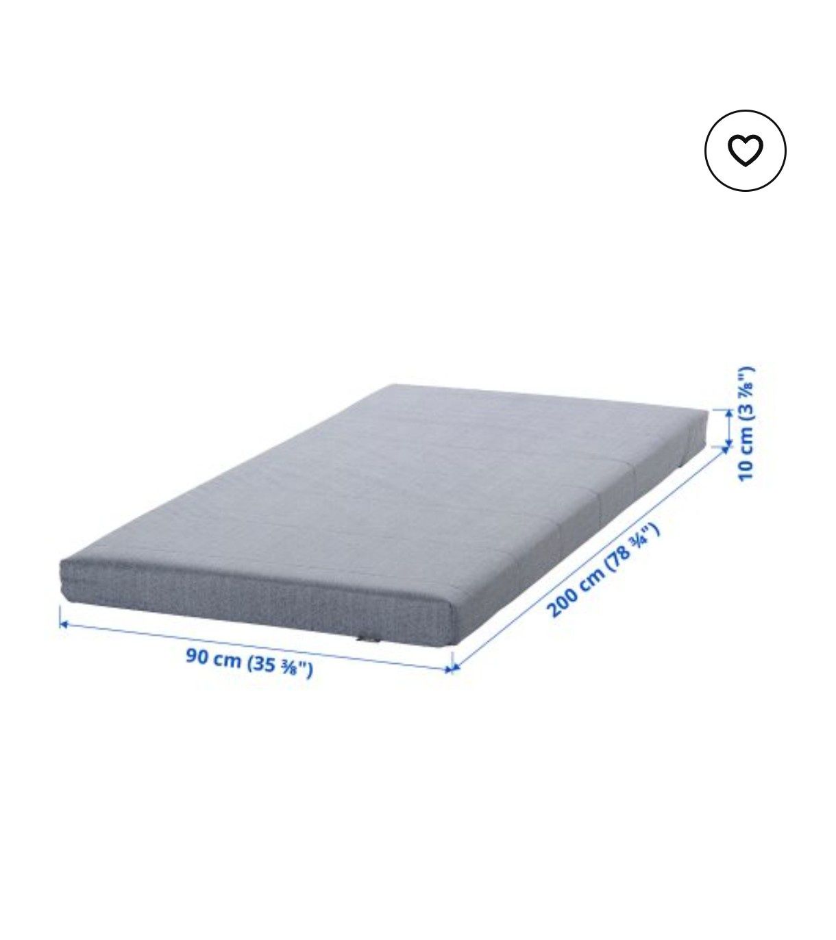 2 броя нови матраци IKEA Agotnes