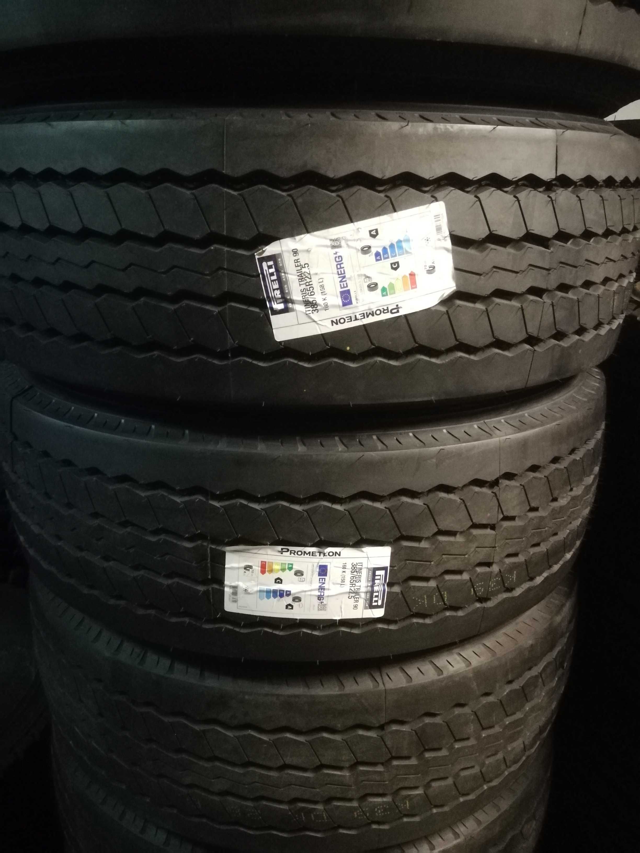 Нови тежкотоварни гуми R22.5 385/65 PIRELLI ITINERIS TRAILER90 DOT2023