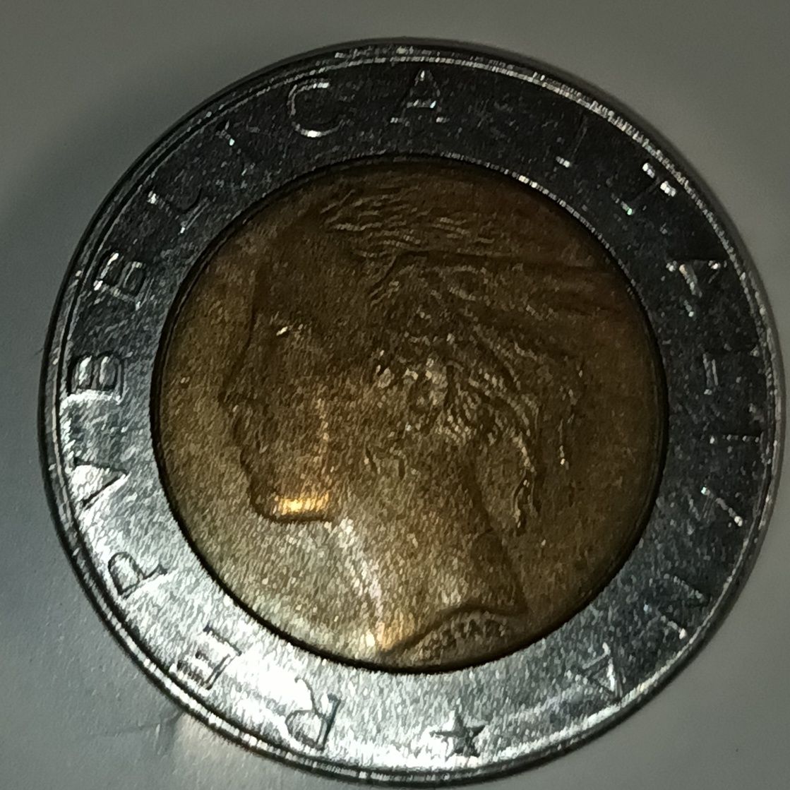 Moneda 500 lire 1987