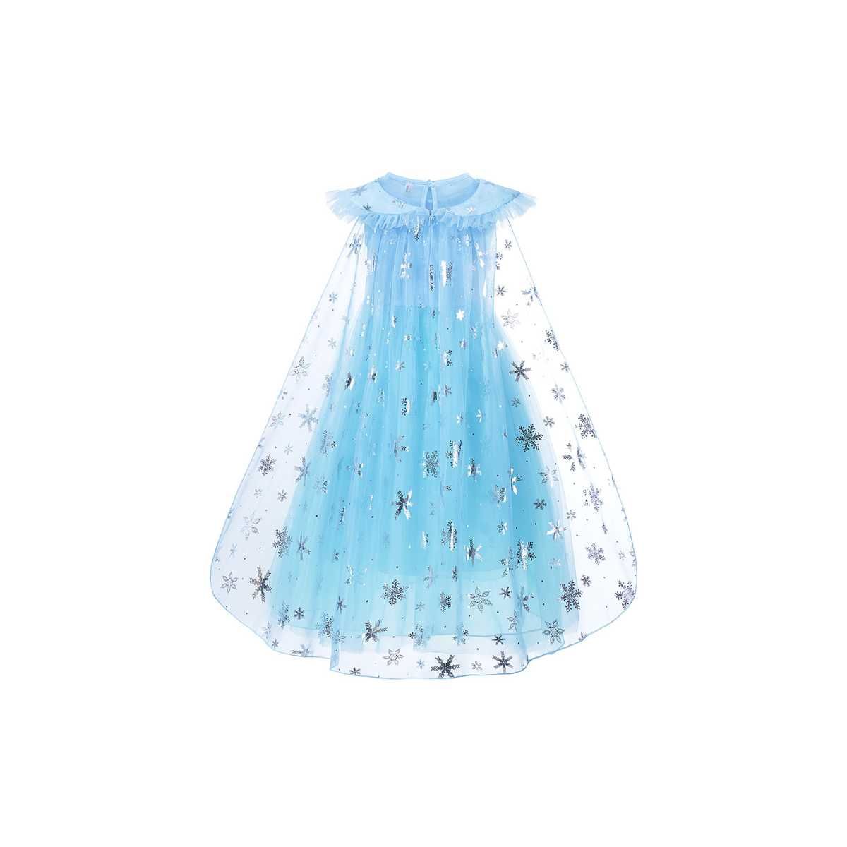 Rochita printesa ELSA FROZEN, stil Disney, calitate premium, 3-8 ani