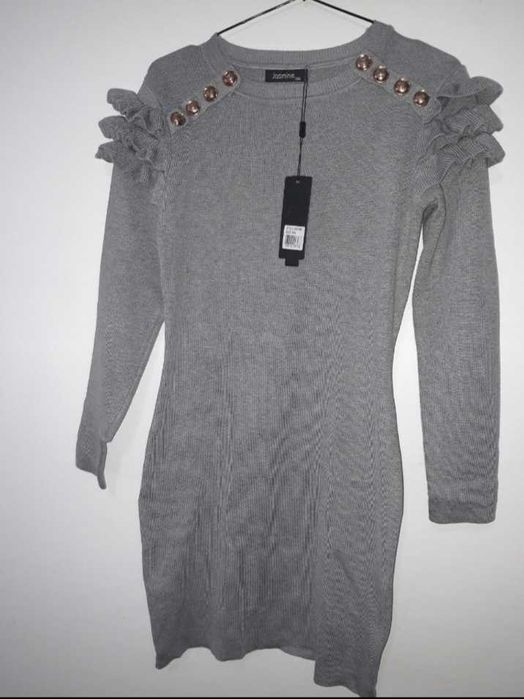 Pulover dama lung, nou cu eticheta, marimea S