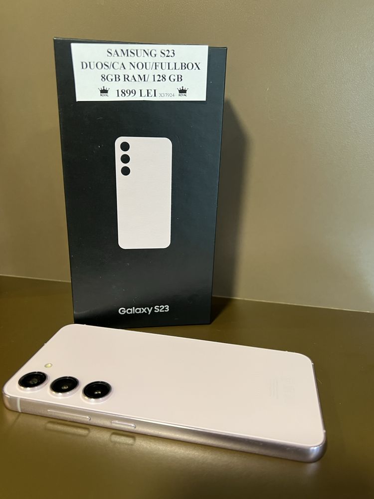 Amanet Royal CB: Samsung S23 dual sim ca nou fullbox