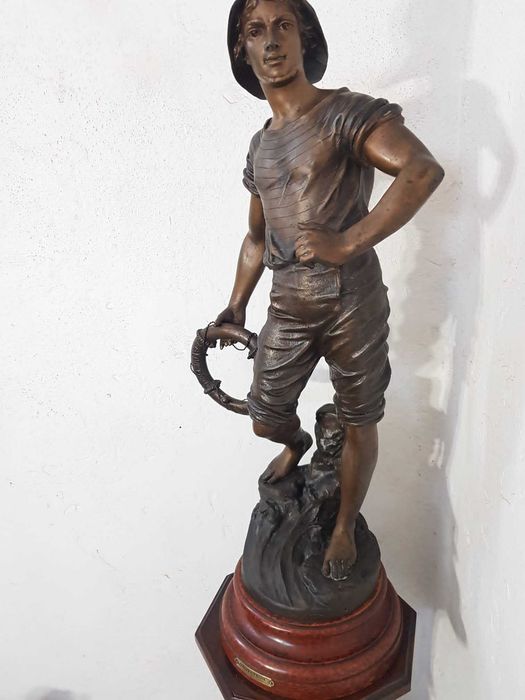 Statueta Bronz de dimensiuni mari!