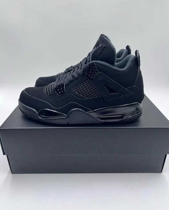 !LIVRARE 4.99 LEI! Air Jordan 4 Black Cat Ediție Limtată -Verificare
