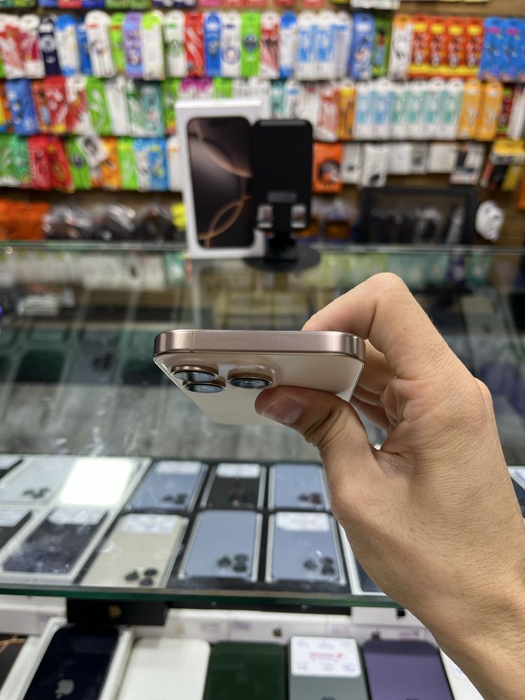 Iphone 16 Pro 128gb 100% 67sikl Desert sim - Naqd va halol nasiya savd