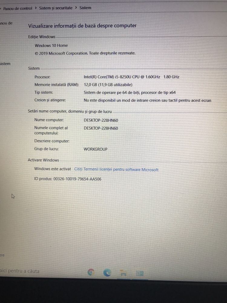 Laptop Lenovo Ideapad 320-15IKB - Intel I5-8250U