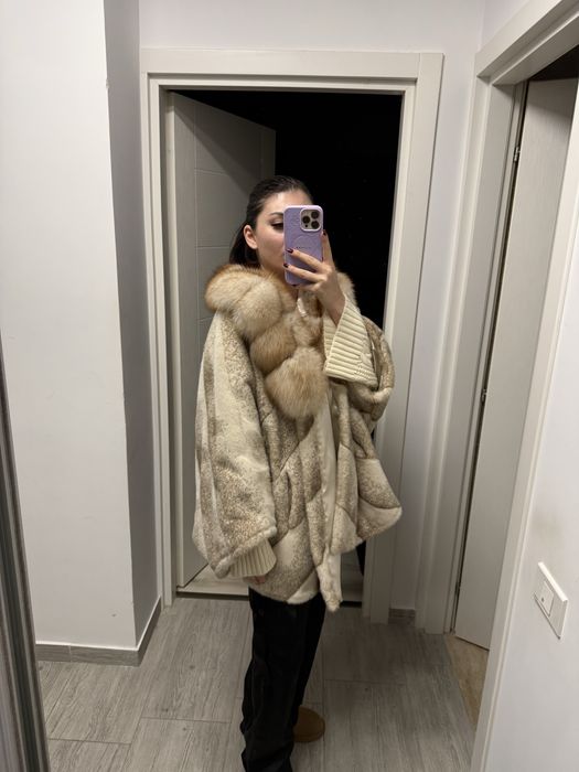 Vand blana naturala de vulpe NOUA