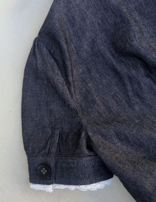 JUICY COUTURE Blazer/Jacheta Denim Chic Navy Bumbac Oferta 1+1