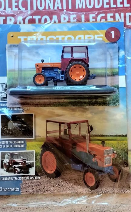 Macheta Tractor UTB-650, 1/43 Hachette