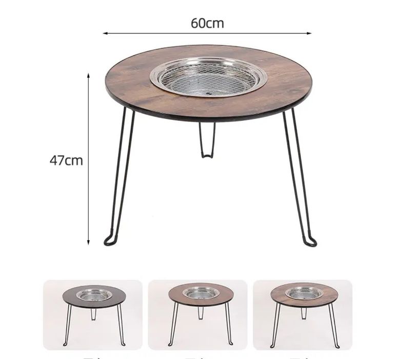 Прокат туристическая Кемпинговый стол с мангалом