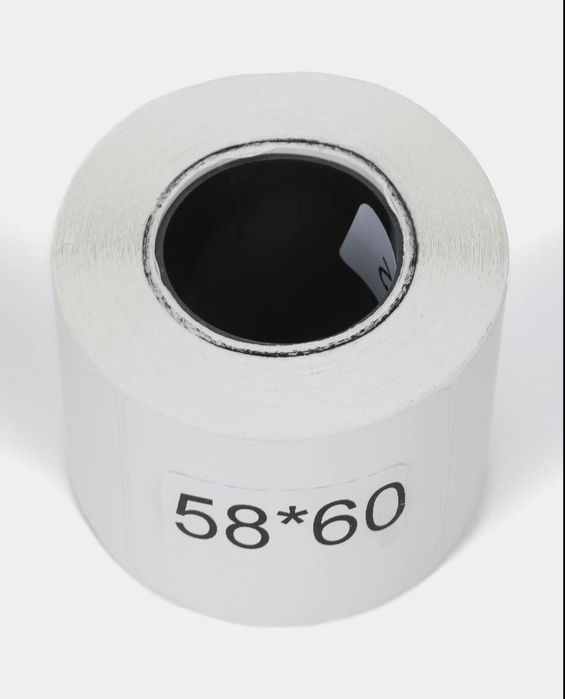 Термо этикетки. Продаём как по одному рулону, так и оптом.