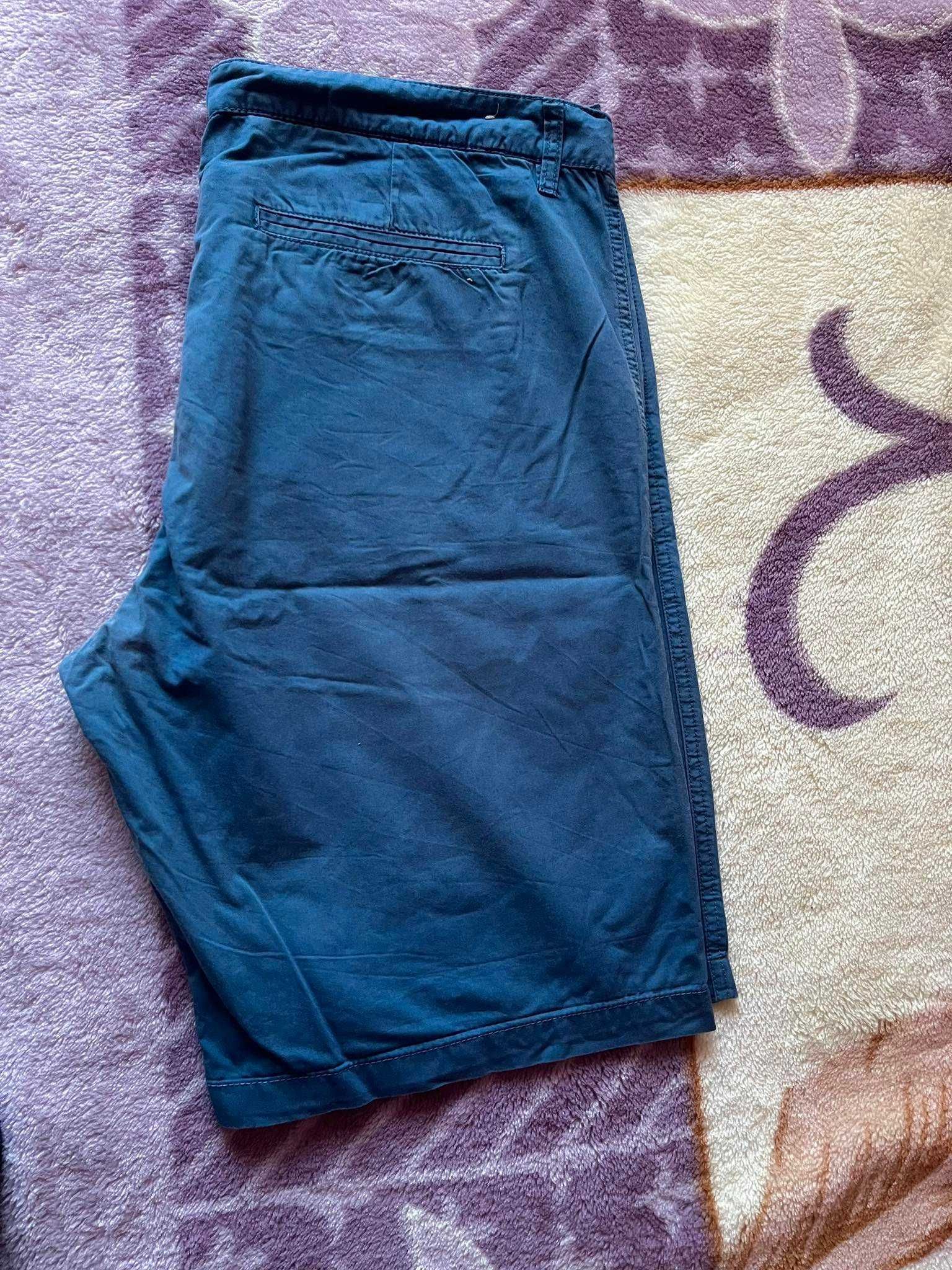 Мъжки тъмно син къс панталон