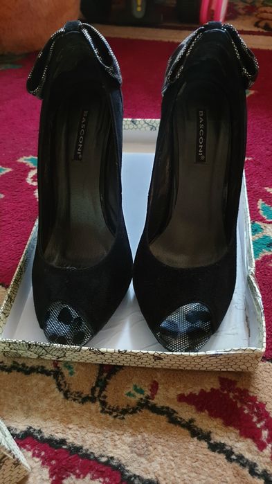 Туфли замшевые Basconi