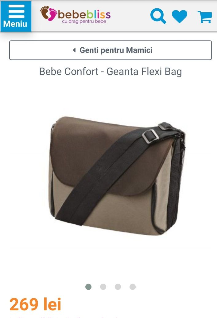Geantă căruț Flexi Bag Bebe Confort