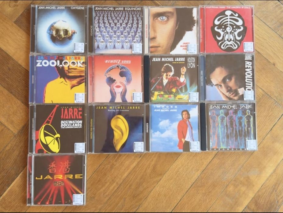 Vând colecție Jean Michel Jarre -ediția Scott Hull