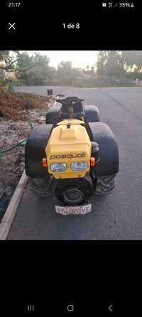 Tractor Pascuali 946 Articulat 4x4 cu freza scalificator si remorca
