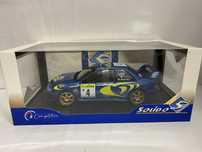 SUBARU IMPREZA S5 WRC macheta auto scara 1:18 Solido raliu Montecarlo